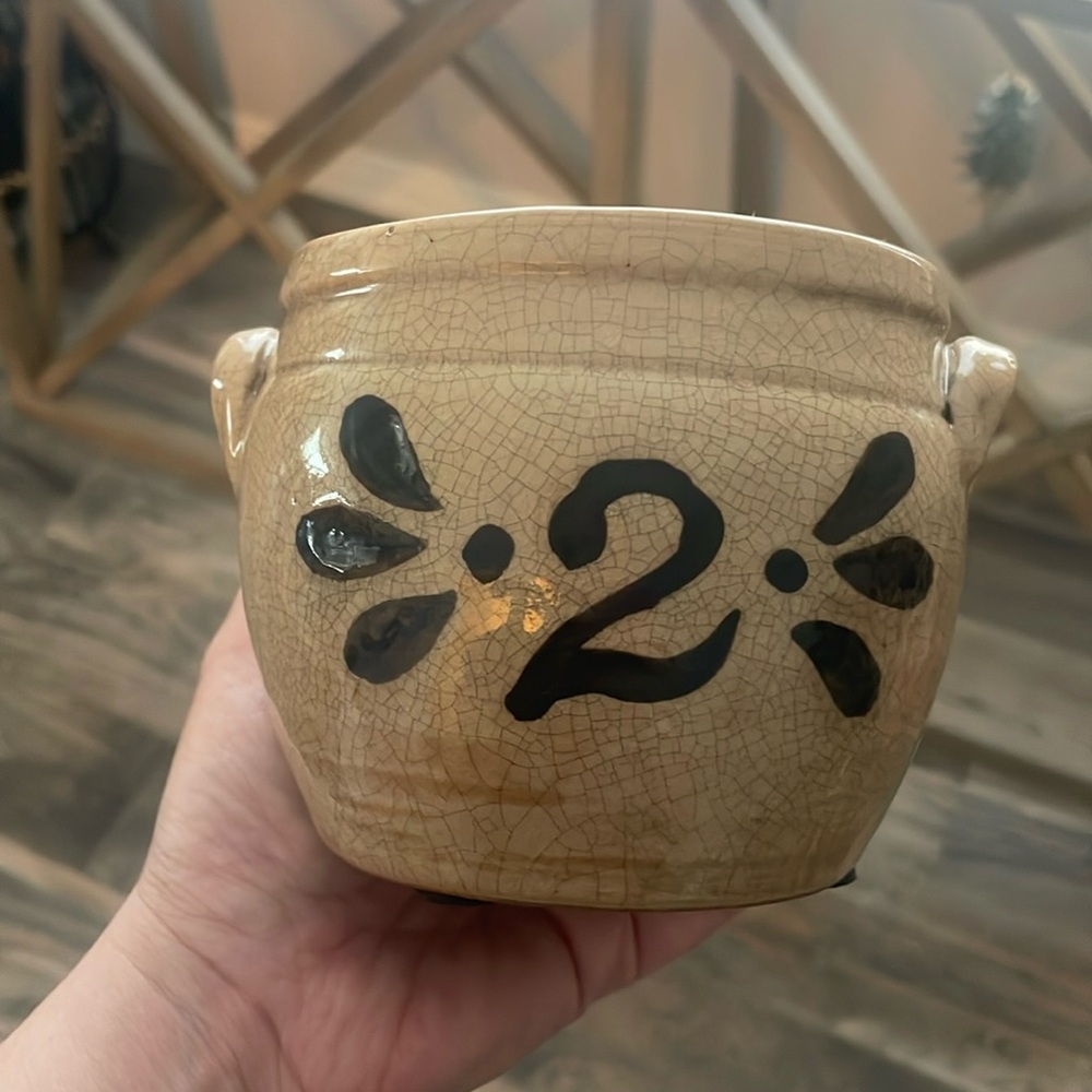Small Pottery Crock